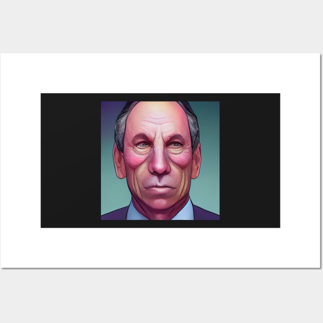 Michael Bloomberg | Comics Style Wall Art by ComicsFactory